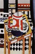 Fernard Leger The still life having water bottle oil painting picture wholesale